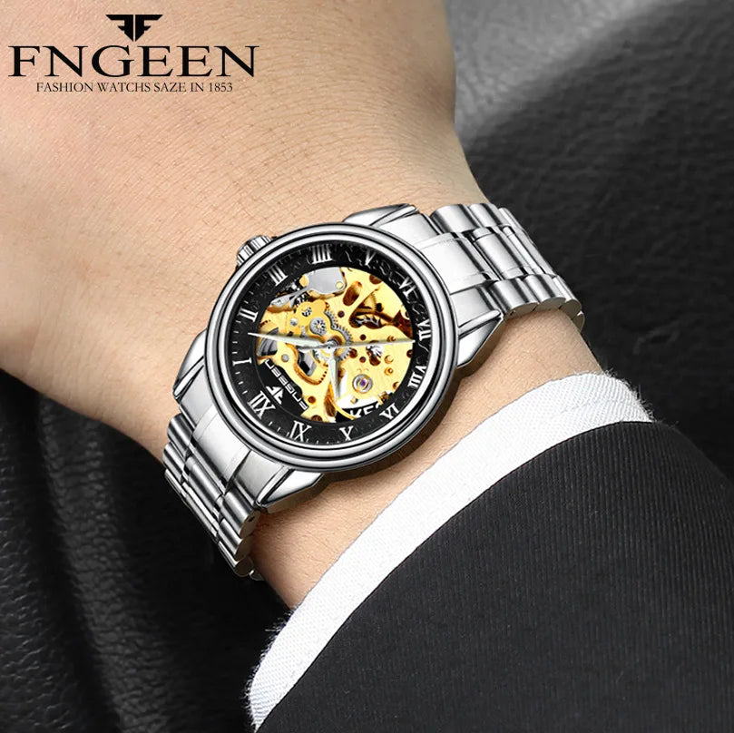 FNGEEM men 's automatic mechanical watch