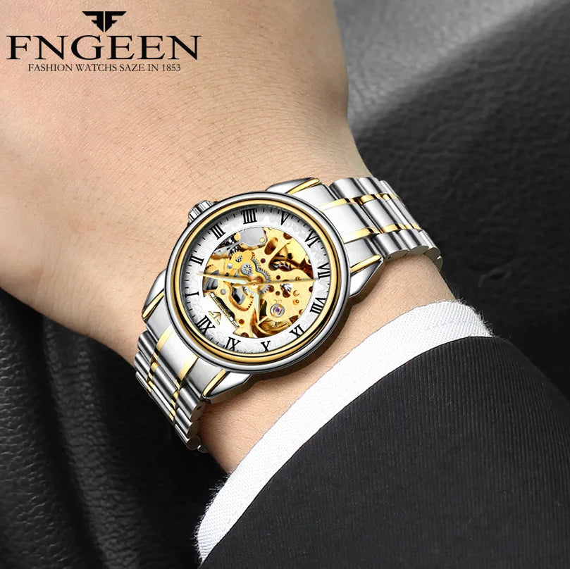 FNGEEM men 's automatic mechanical watch