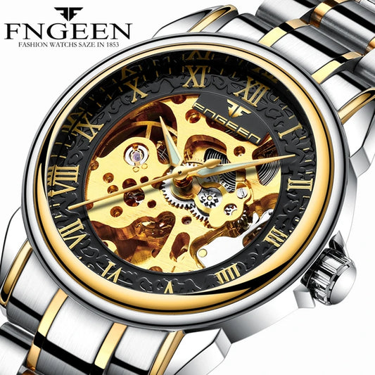 FNGEEM men 's automatic mechanical watch