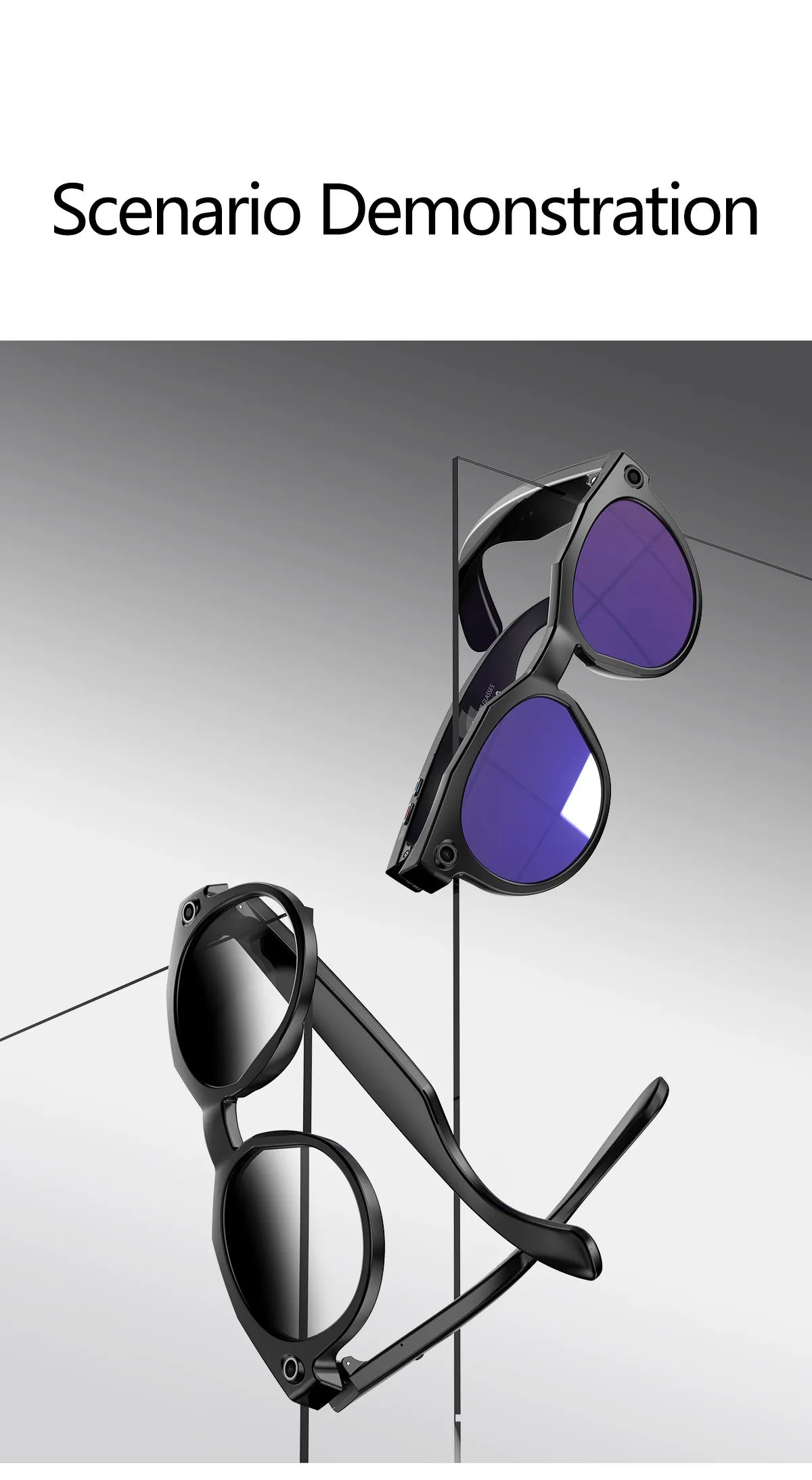 New Camera AI Smart Glasses