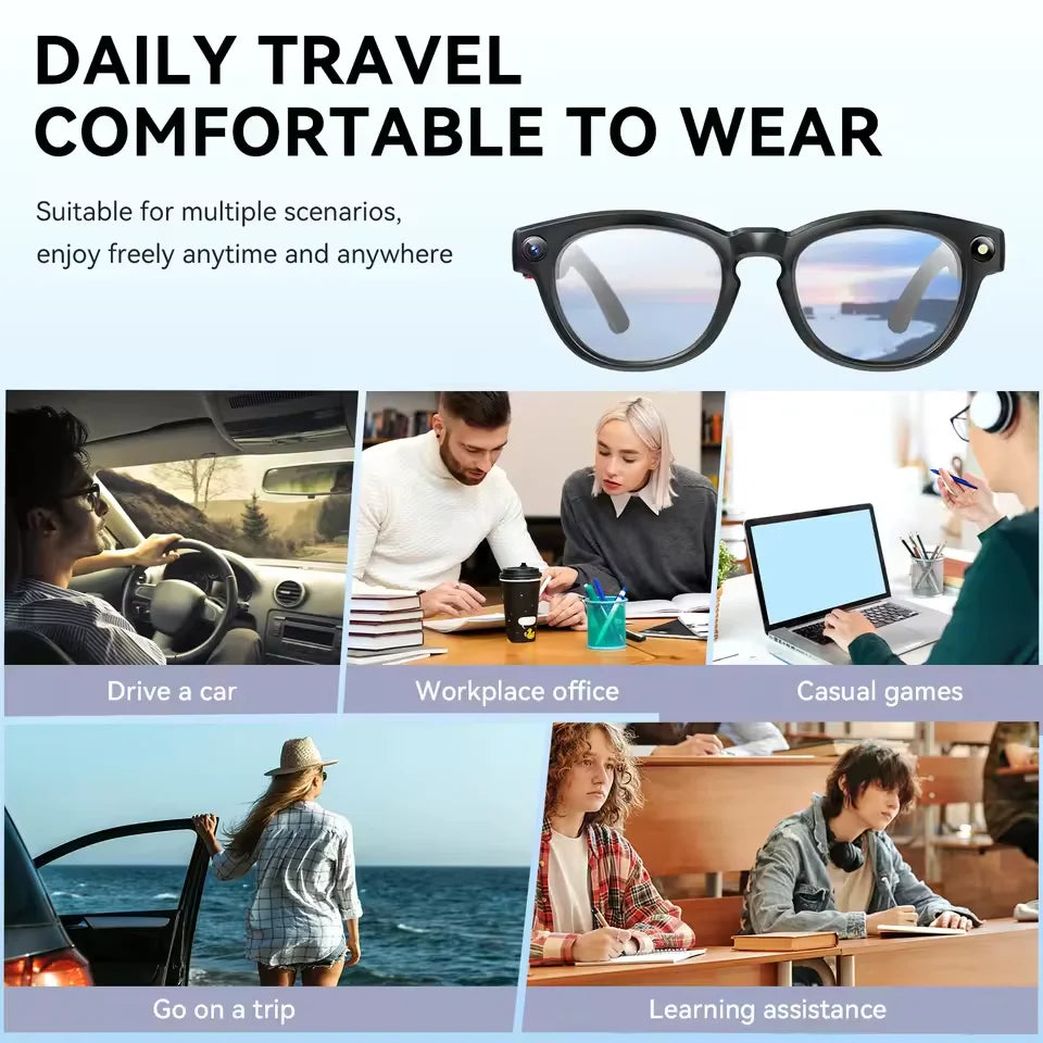 New Camera AI Smart Glasses