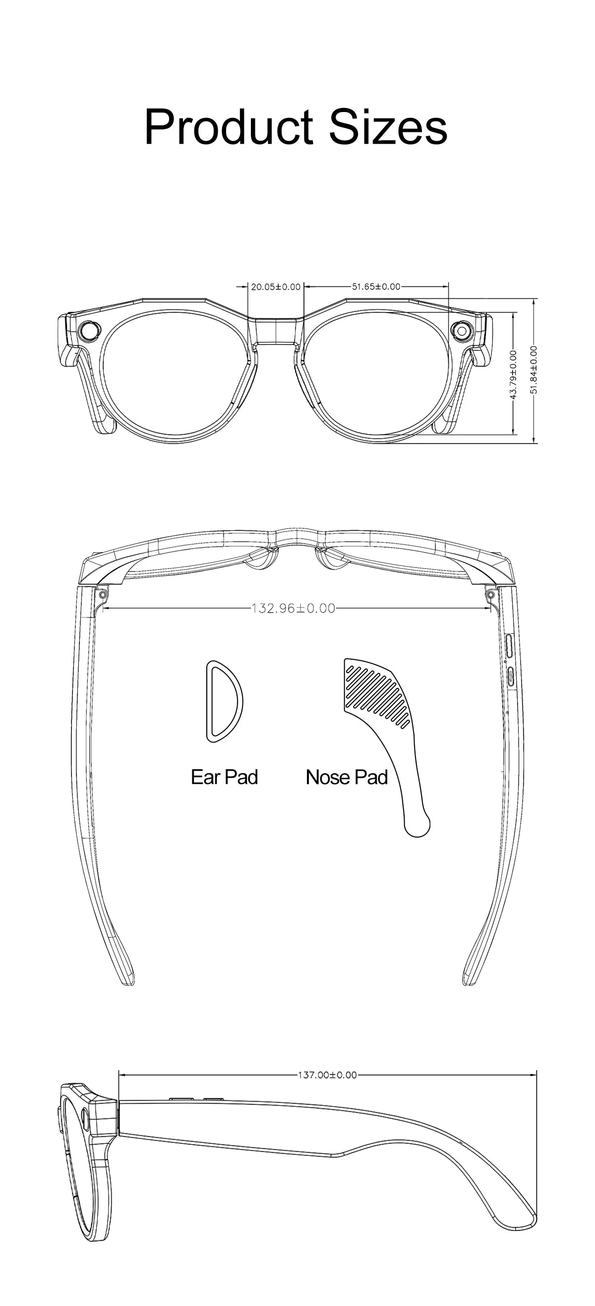 New Camera AI Smart Glasses
