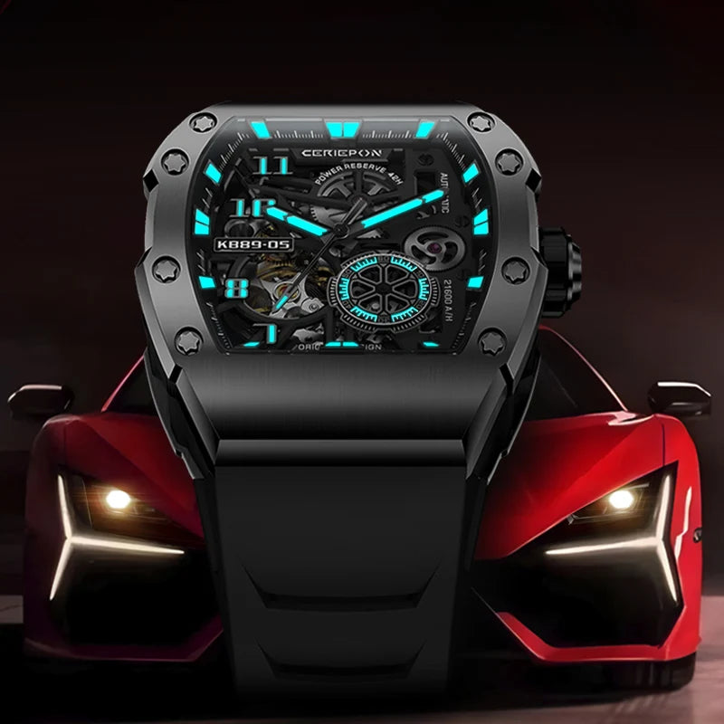 CERIEPON Men's Mechanical Watch Fully Automatic Luminous