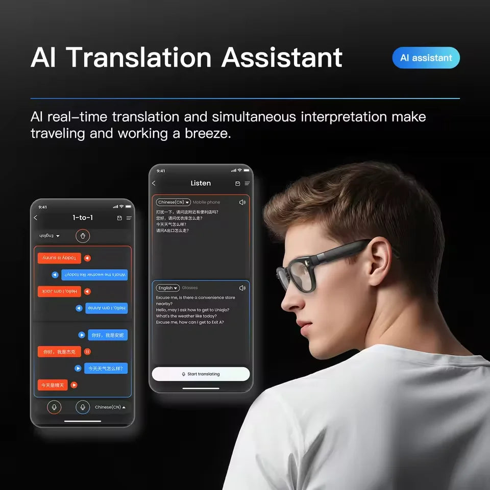 New Camera AI Smart Glasses