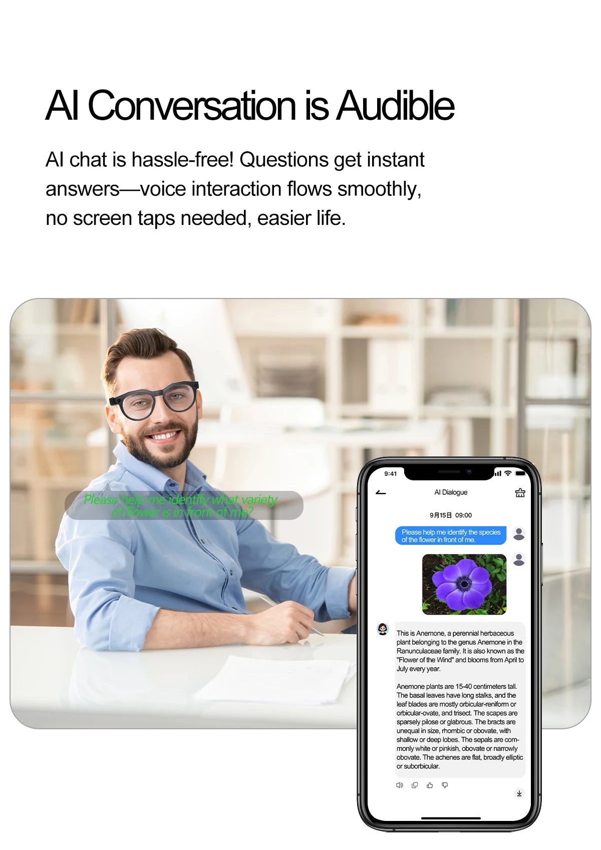 New Camera AI Smart Glasses
