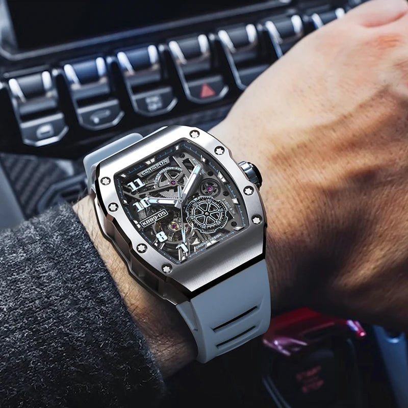 CERIEPON Men's Mechanical Watch Fully Automatic Luminous